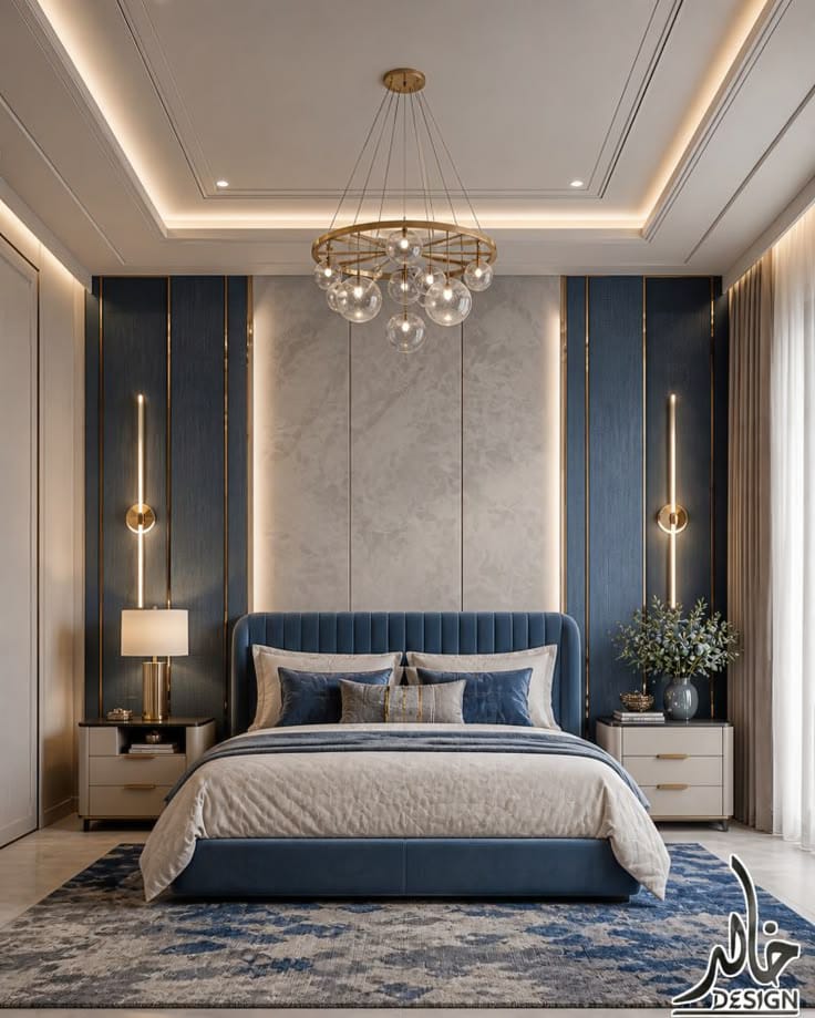 Custom Velvet Fabric Bed Wall Panels | Decorea Home